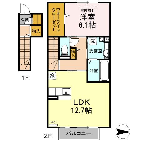 【間取り】 | ルルベ・Ｋ