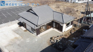 【外観】 | 南アルプス市飯野 フルリフォーム済み平屋建て 敷地面積457.90平米 建物面積111.36平米