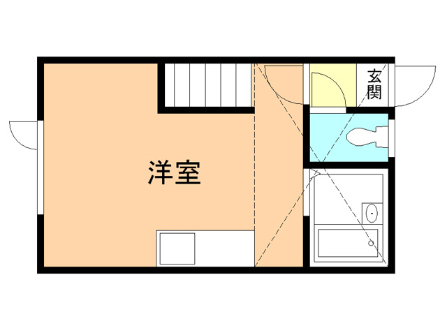 ハイツＴの間取り