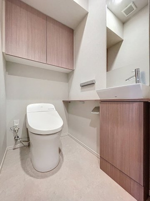 【トイレ】 | ザ・パークハウス築地入船 | 月額管理料無料！賃貸管理はアブレイズパートナーズにお任せを！