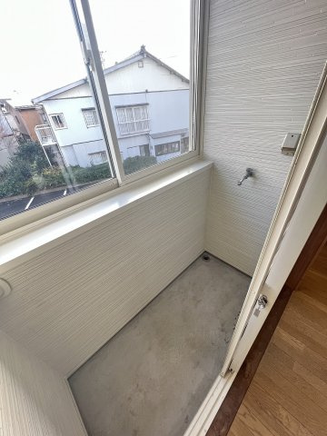 フローラル上越のバルコニー