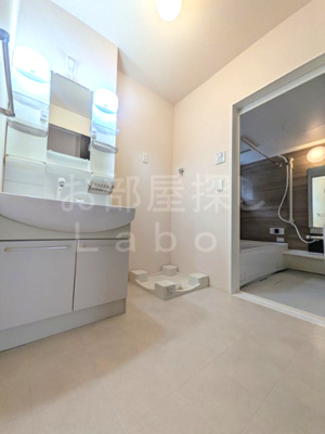 【洗面所】 | フローラルコート　Ｂ棟