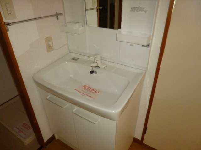 くらしきグリーンハイツの独立洗面台
