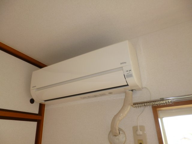 倉敷市中庄のアパートの設備|エアコン