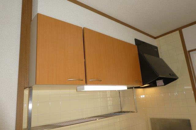 アウローラＢのキッチン|キッチン上収納