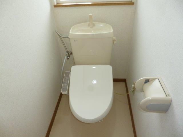 フィオーレ早島Ｂのトイレ|ウォシュレット
