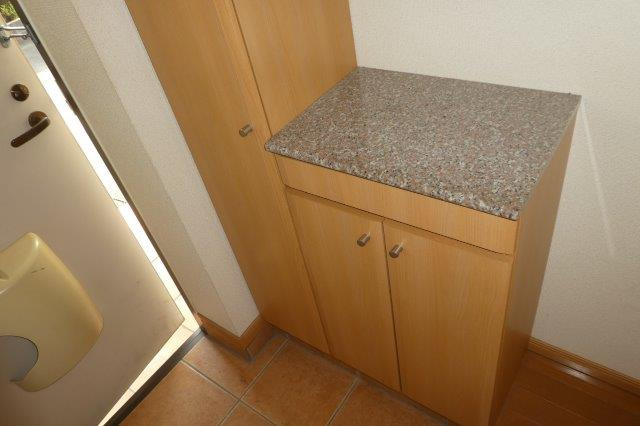 サンガーデンＢの玄関|下駄箱