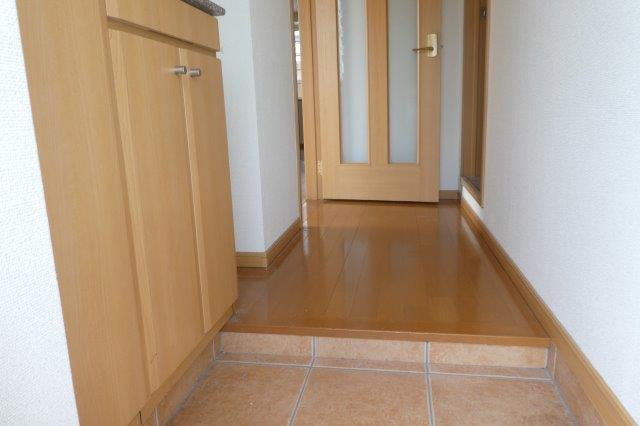 サンガーデンＢの玄関