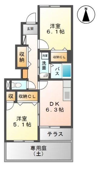 【間取り】 | エメリー・パレス