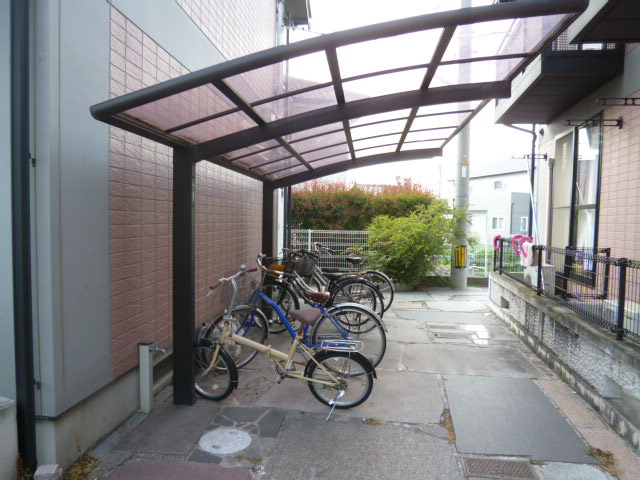 プチプラージュＡのその他共用部分|自転車置き場