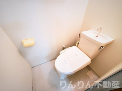 【トイレ】 | サンヴィレッジ山城 | シンプルで使いやすいトイレです