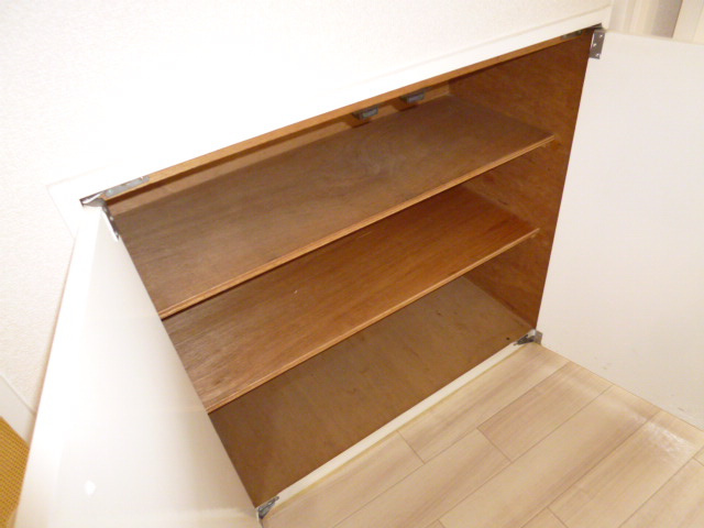 プレジール林の内装|シューズボックス