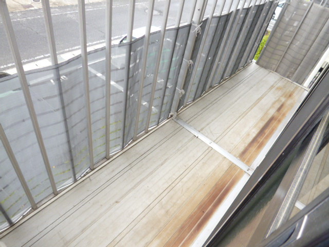 プレジール林のバルコニー