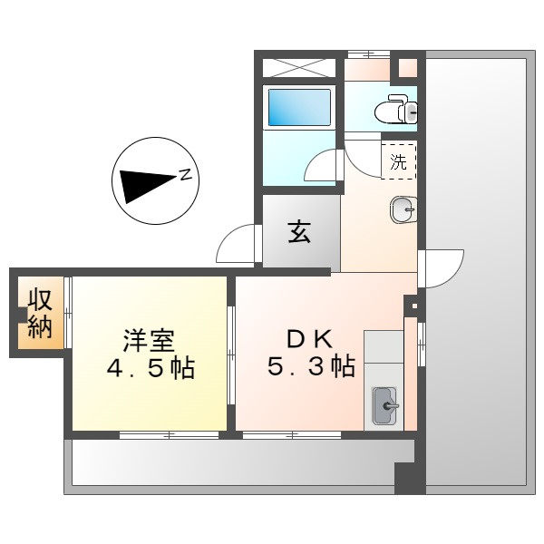 波田マンションの間取り
