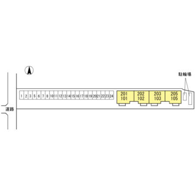 【区画図】 | パルハイブリッジⅡ