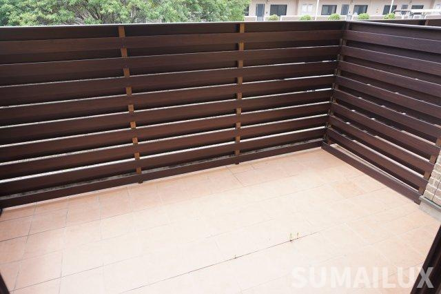 エムズヴィラージュCのバルコニー