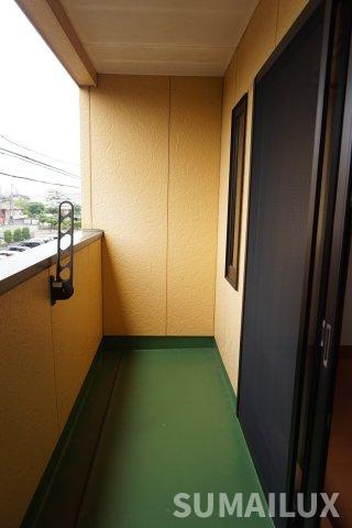 エムズヴィラージュCのバルコニー
