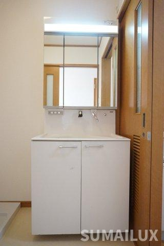 エムズヴィラージュCの独立洗面台