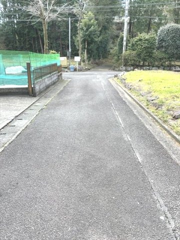 伊東市　吉田風越郷分譲地の前面道路含む現地写真|前面道路含む現地写真です