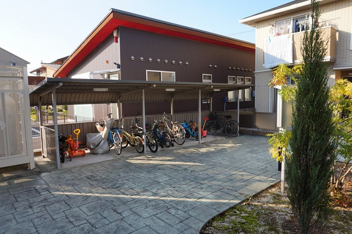 セジュール桜井B棟のその他共用部分|自転車置場