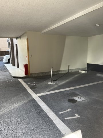 岸和田市北町の賃貸マンションの駐車場|駐車場です