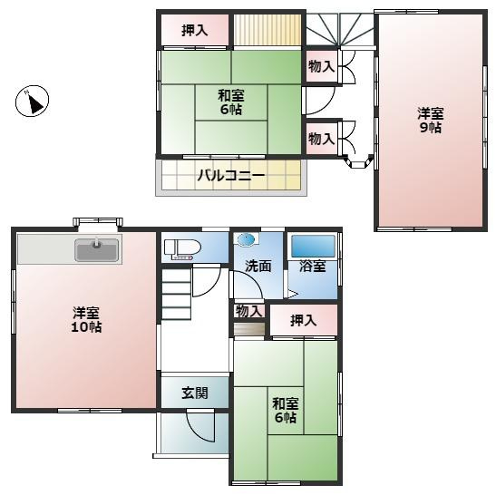 メープルⅣの間取り