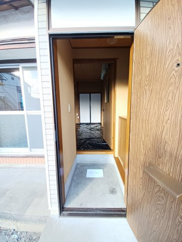 吉田荘の玄関|玄関です