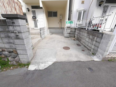 【駐車場】 | 口ノ川貸家 | ※軽自動車１台駐車可