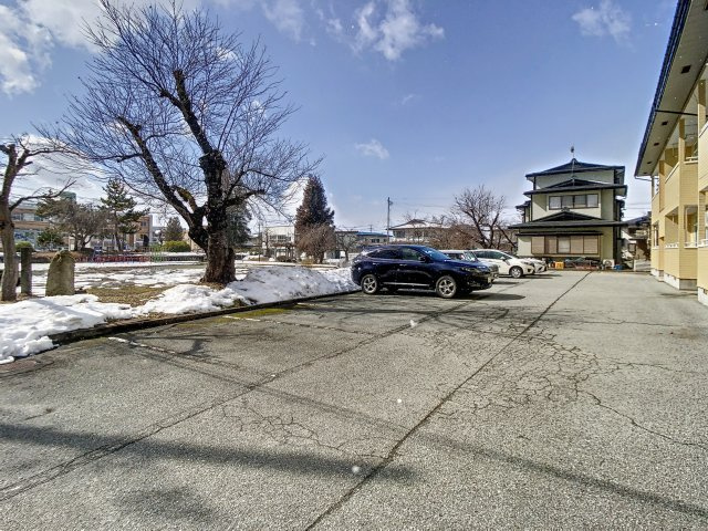 パークハイツの駐車場