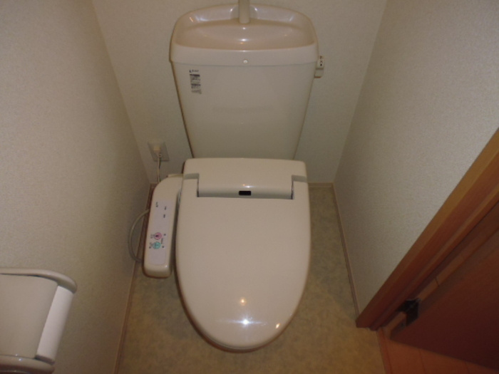 花水木の家Ⅰのトイレ|同物件の別部屋になります。