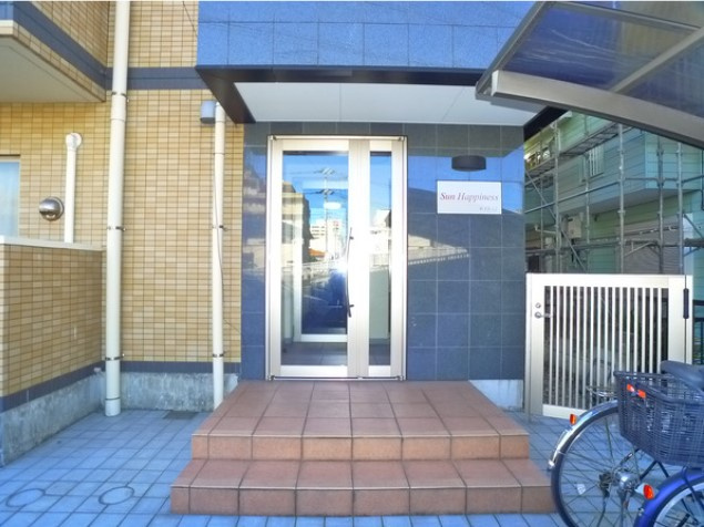 サンハピネスのエントランス