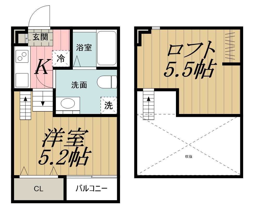 グランメゾン若葉の間取り