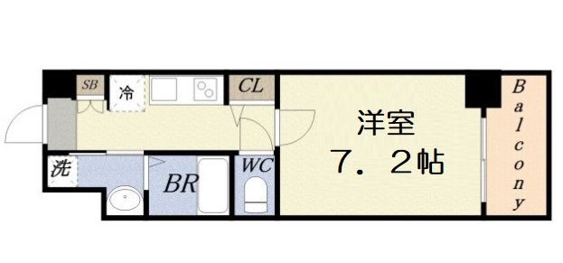 【間取り】 | コスモプレミアムベイ大阪