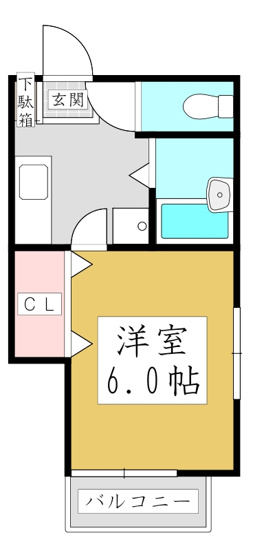 【間取り】 | 第2グリーンパレス