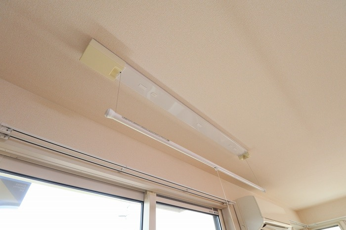 ラ・ペジブル Bの設備|室内物干し