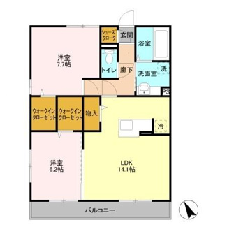 【間取り】 | アルカディアAB A