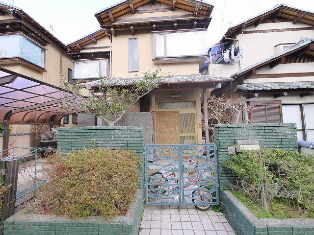 鹿野園町貸家の外観パース