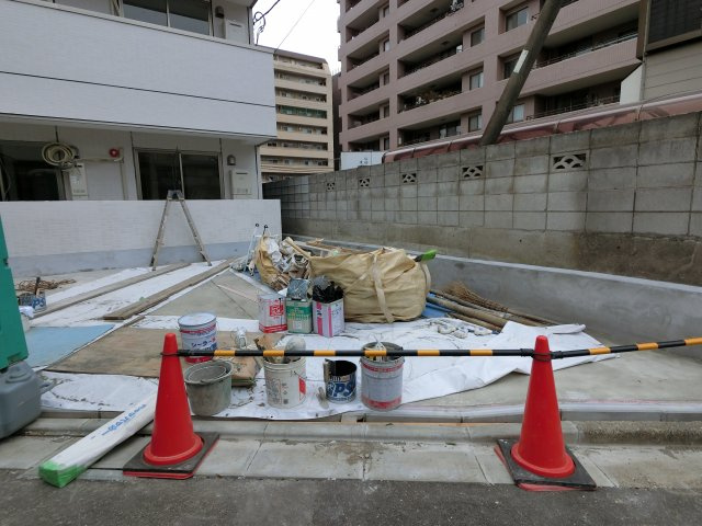 Grazie船橋の駐車場