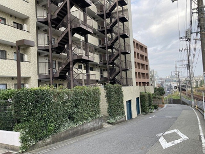 【展望】 | グリーンフォレスト宮前平 | 前面道路