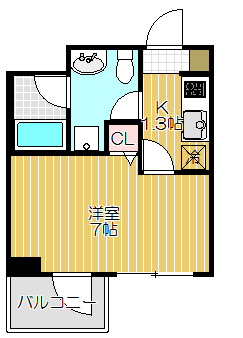 【間取り】 | カルディア荏原中延 | カルディア荏原中延