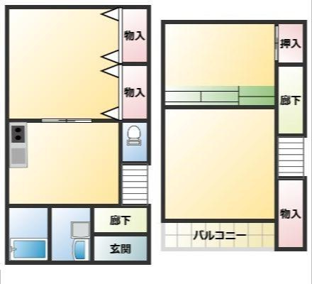 メゾン・レタージュの間取り