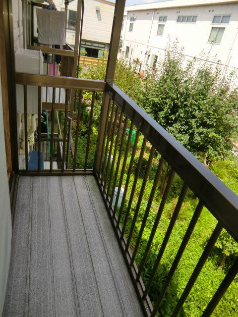 メゾン・ボンアールのバルコニー