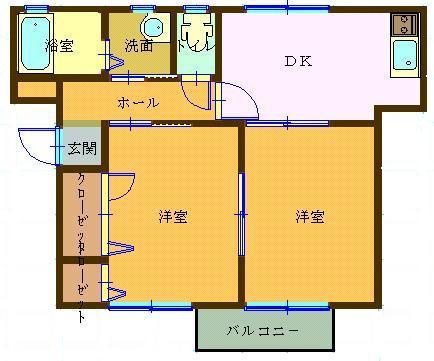 レジデンシャルA棟の間取り
