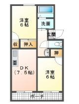 ハウスチトセの間取り