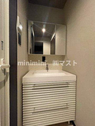 サンネクテール天満橋の洗面所