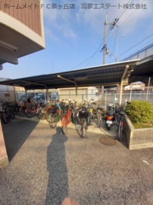 【その他共用部分】 | グランシャリオ高石 | 駐輪場
