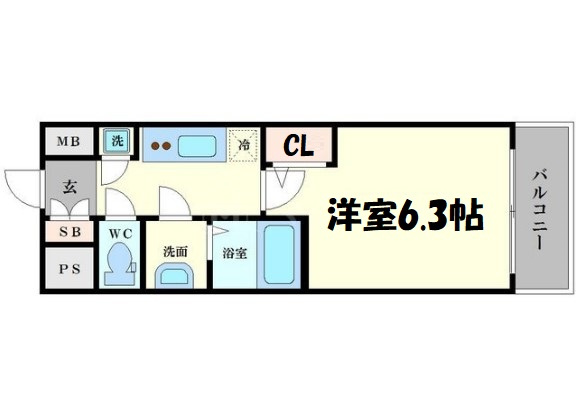 【間取り】 | エスリード南堀江レジデンス