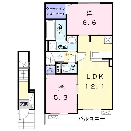 プロスペラーレの間取り|間取図