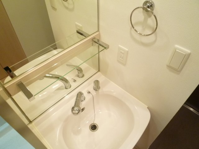 プレサンス難波元町の独立洗面台