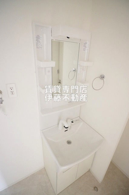 プリシェール杉栄の洗面所|独立洗髪洗面化粧台